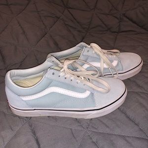 SKY BLUE OLD SKOOL VANS